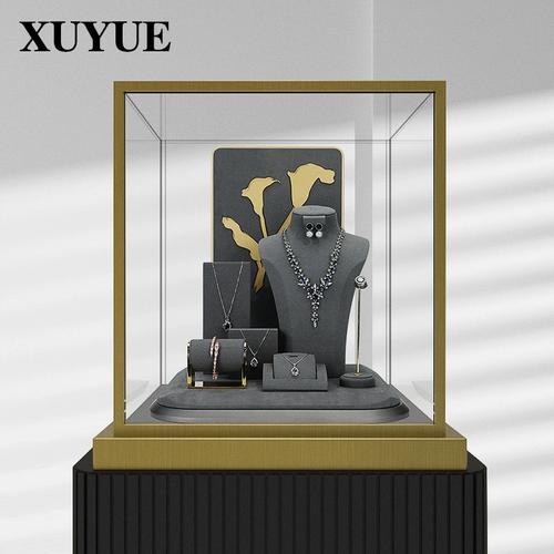 首饰展示架珠宝橱窗陈列展示道具珠宝饰品耳环戒指手镯项链展示架
